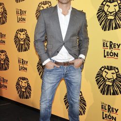 Jesús Vázquez en el estreno del musical 'El Rey León' en Madrid