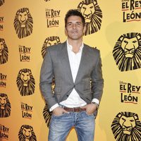 Jesús Vázquez en el estreno del musical 'El Rey León' en Madrid