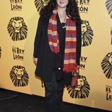 Lucía Extebarría en el estreno del musical 'El Rey León' en Madrid