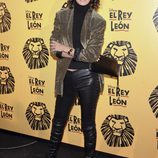 Mar Flores en el estreno del musical 'El Rey León' en Madrid