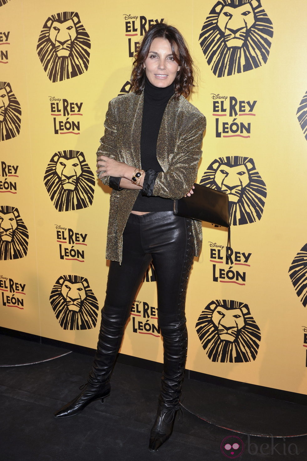 Mar Flores en el estreno del musical 'El Rey León' en Madrid