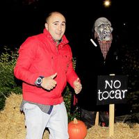 Kiko Rivera en una fiesta de Halloween en el Parque de Atracciones de Madrid