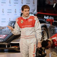 Iker Casillas en la promoción de 'Audi'