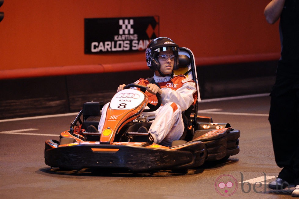 Kaká en los karts