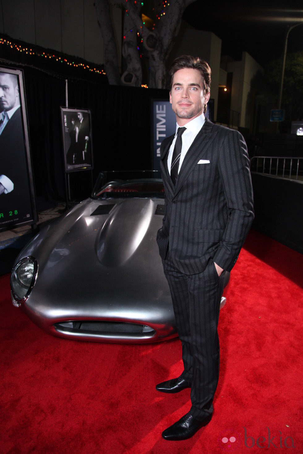 Matt Bomer en el estreno de 'In time' en Los Ángeles