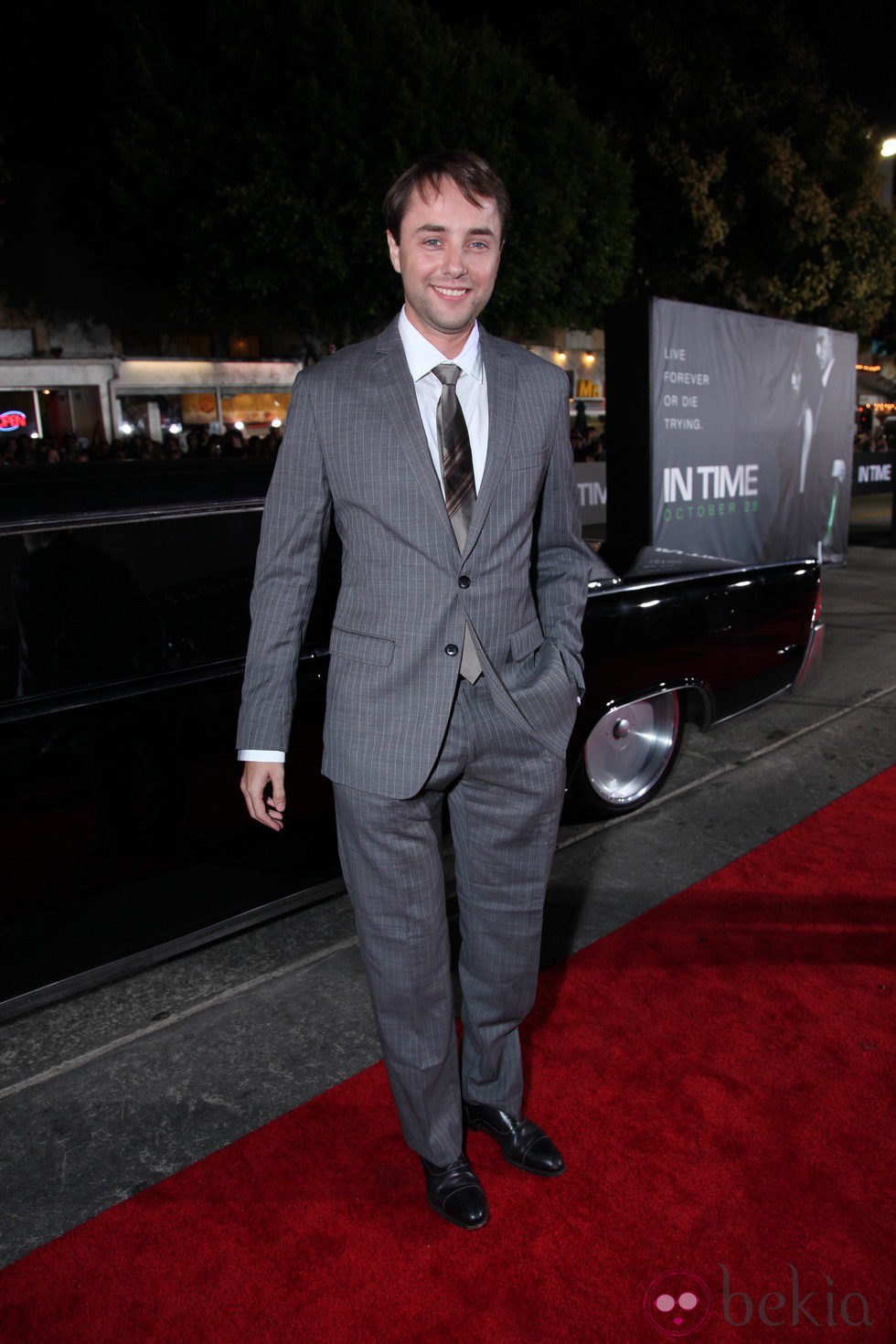 Vincent Kartheiser en el estreno de 'In time' en Los Ángeles