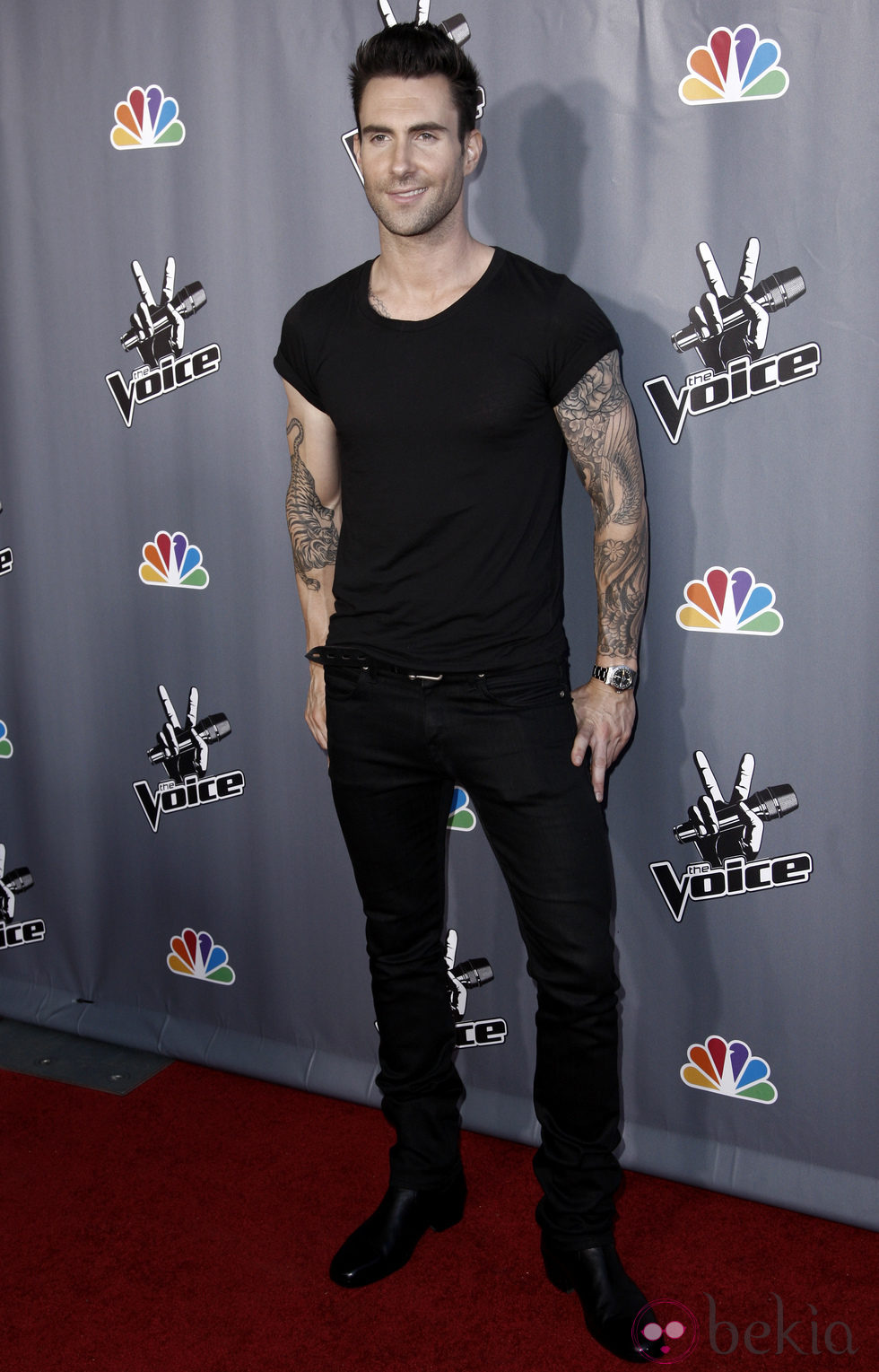 Adam Levine , líder de la banda 'Maroon 5'