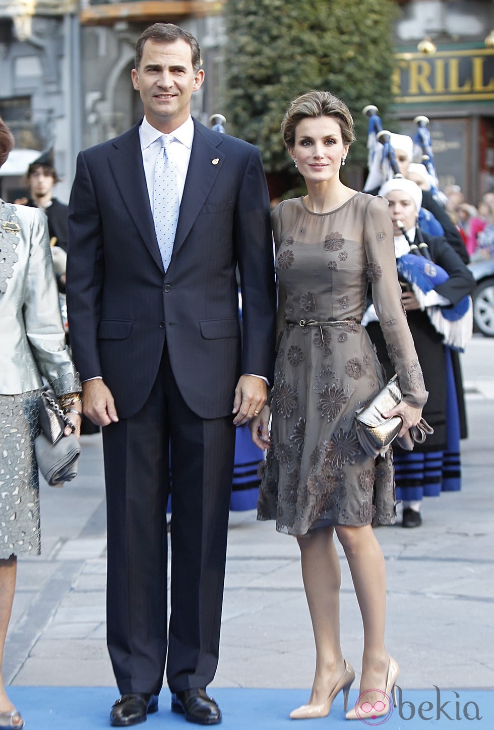 Los Príncipes Felipe y Letizia en los Premios Príncipe de Asturias 2011