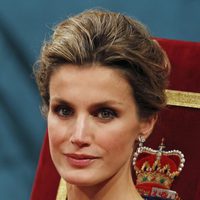 Los pendientes y el maquillaje de la Princesa Letizia en los Premios Príncipe de Asturias 2011