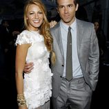 Blake Lively y Ryan Reynolds en la premiere de 'Linterna Verde'