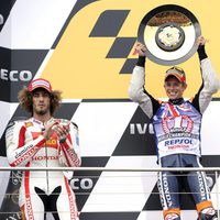 Marco Simoncelli hace pole