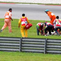 Accidente de Marco Simoncelli en Sepang