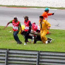 Trágico accidente de Marco Simoncelli en Sepang