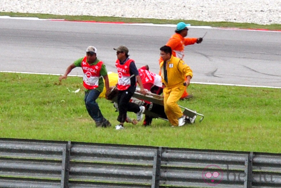 Trágico accidente de Marco Simoncelli en Sepang