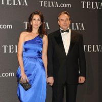 Juanjo Puigcorbé y Lola Marceli en los premios 'T' de Moda de Telva 2011