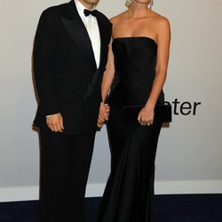 David Lauren y Lauren Bush en una fiesta homenaje a Ralph Lauren en Nueva York