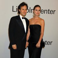 David Lauren y Lauren Bush en una fiesta homenaje a Ralph Lauren en Nueva York