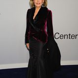 Barbara Walters en una fiesta homenaje a Ralph Lauren en Nueva York