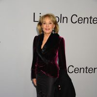 Barbara Walters en una fiesta homenaje a Ralph Lauren en Nueva York