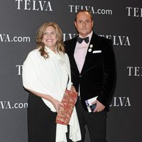 Nacho Montés junto a Cristina López Schlichting en los premios 'T' de Moda de Telva 2011