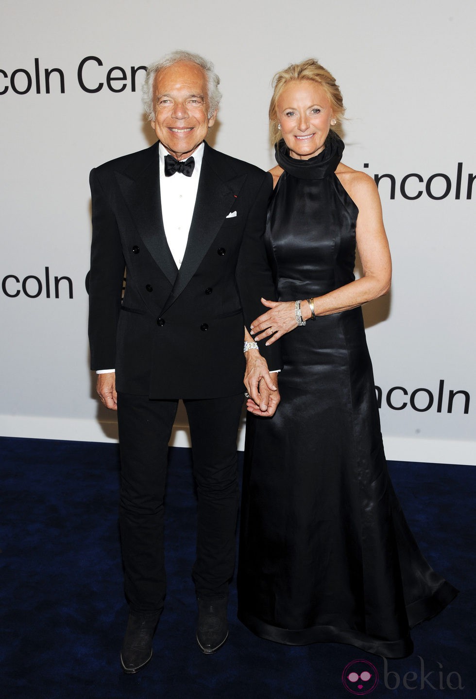 Ralph Lauren con su mujer Ricky en una fiesta homenaje al diseñador en Nueva York