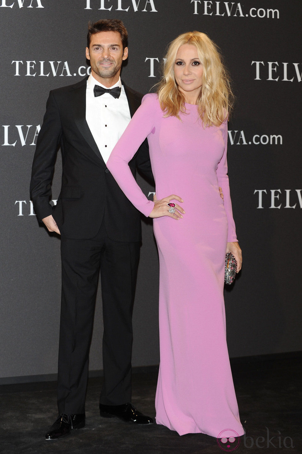 Marta Sánchez y Hugo Castejón en los Premios T de Moda de Telva 2011