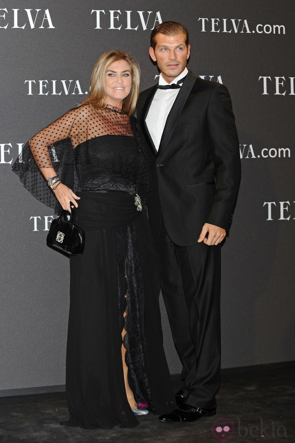 Susana Uribárri y Darek en los Premios T de Moda de Telva 2011