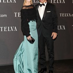 Carlos Baute y su mujer en los Premios T de Moda de Telva 2011