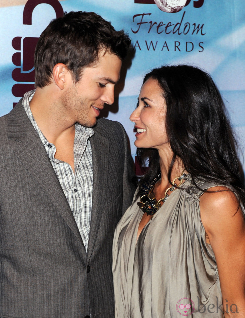 Ashton Kutcher y Demi Moore eran una feliz pareja