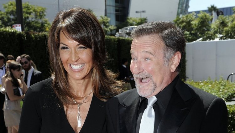 Robin Williams y su mujer Susan Schneider