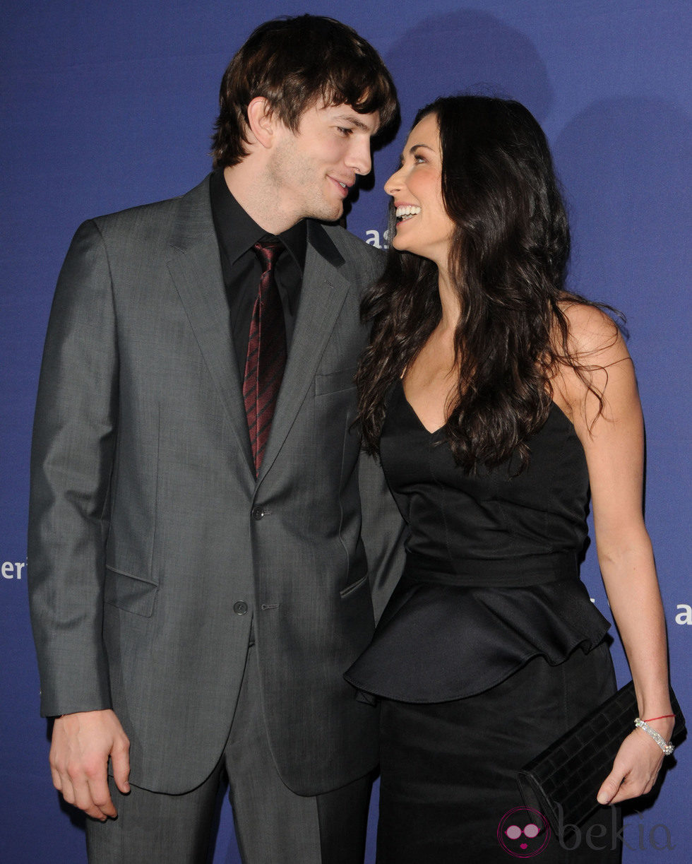 Ashton Kutcher y Demi Moore se casaron en 2005