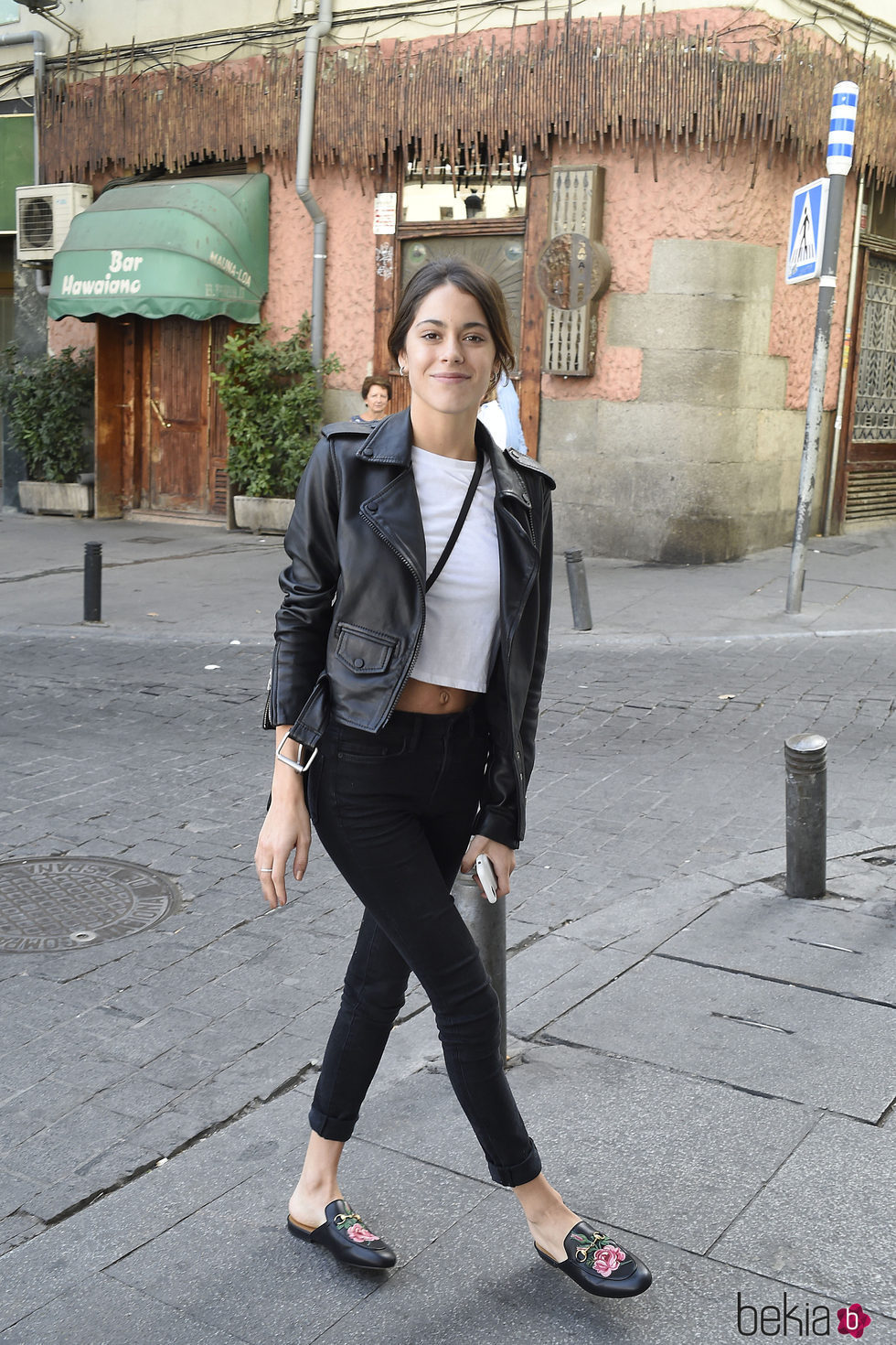 Tini Stoessel en Madrid antes de la cena de nominados de los Premios 40 Principales 2016