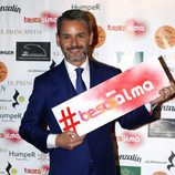 Jorge Lucas presentando su fundación 'Besos en el alma' contra el cáncer