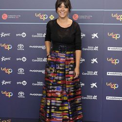 Vanesa Martín en la cena de nominados de los Premios 40 Principales 2016