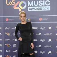 Ana Fernández en la cena de nominados de los Premios 40 Principales 2016