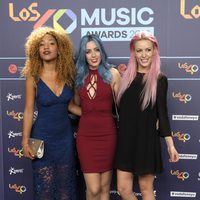 Sweet California en la cena de nominados de los Premios 40 Principales 2016