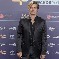 Carlos Baute en la cena de nominados de los Premios 40 Principales 2016