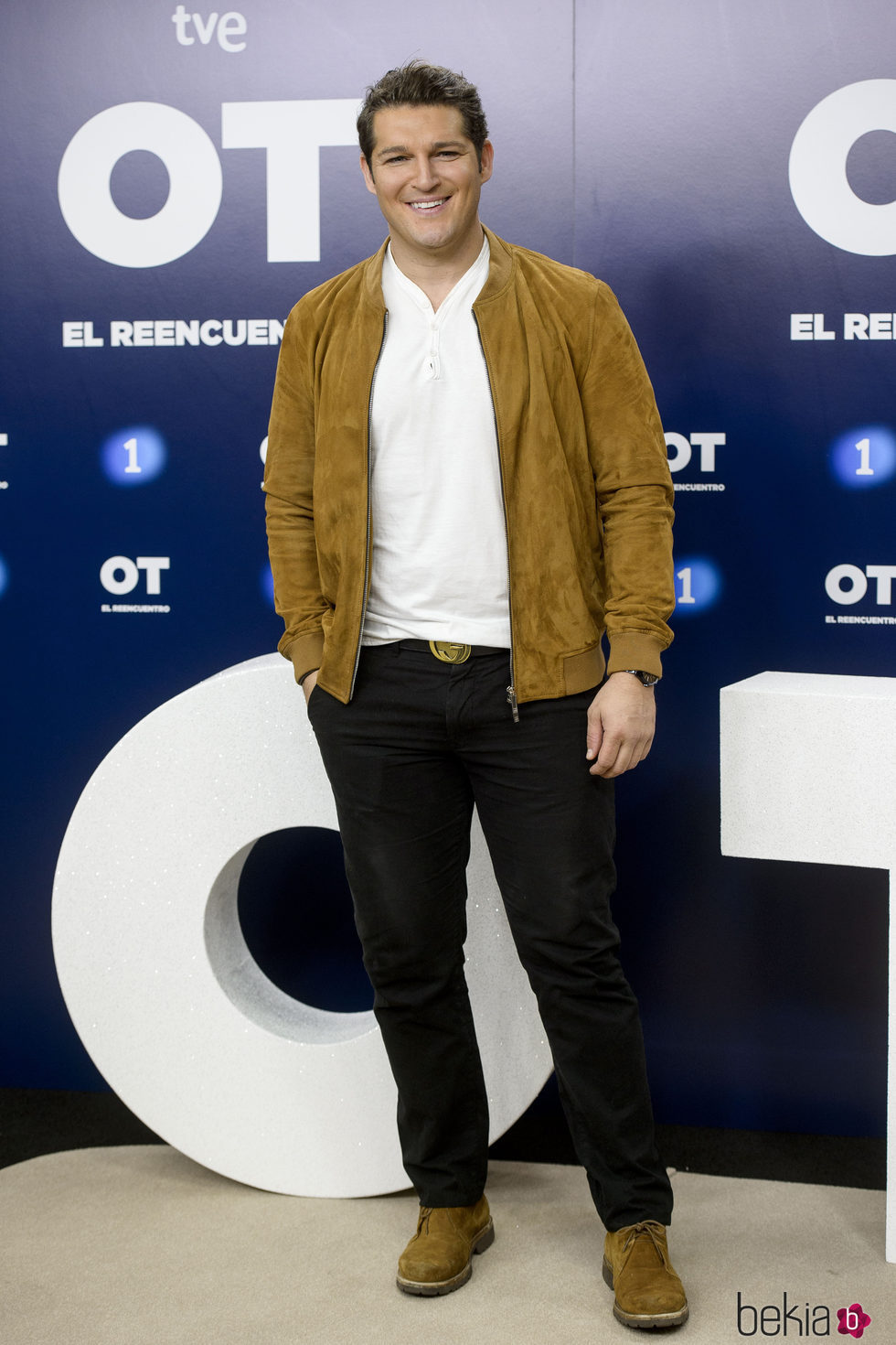 Manu Tenorio en la presentación de 'OT. El reencuentro'