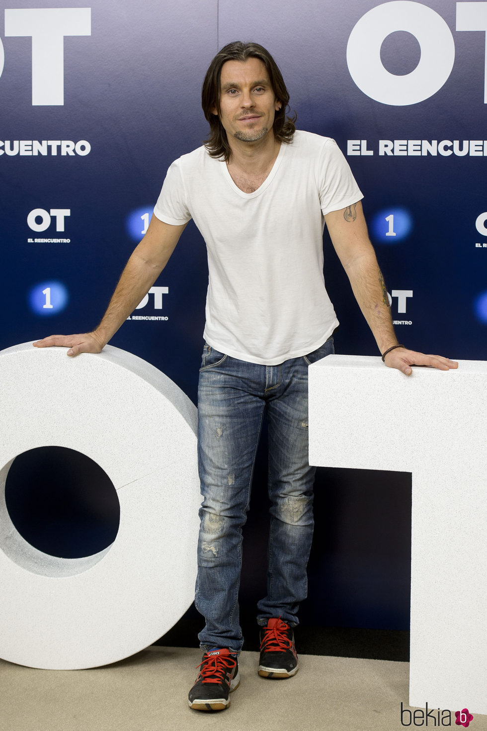 Javián en la presentación de 'OT. El reencuentro'