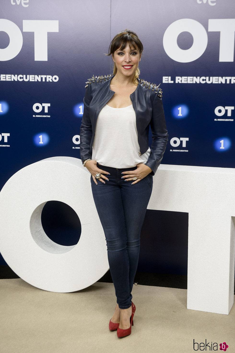 Gisela en la presentación de 'OT. El reencuentro'