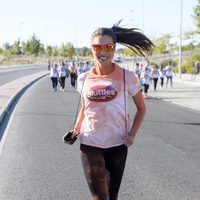 Pilar Rubio participando en la carrera 'The color run by Skittles'