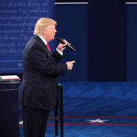 Hillary Clinton y Donald Trump cara a cara en el debate presidencial