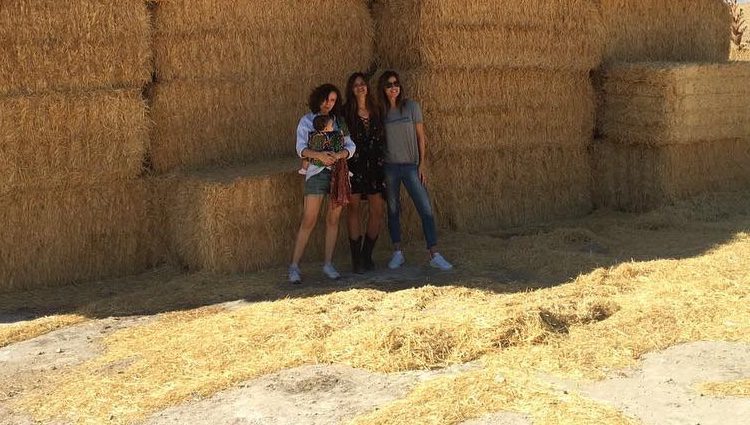 Sara Carbonero, Mayra del Pilar e Isabel Jiménez en Corral de Almaguer