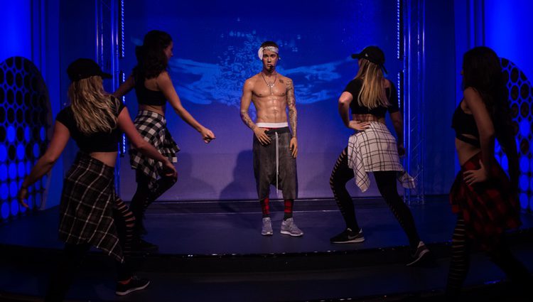 Figura de cera de Justin Bieber en el museo Madame Tussands