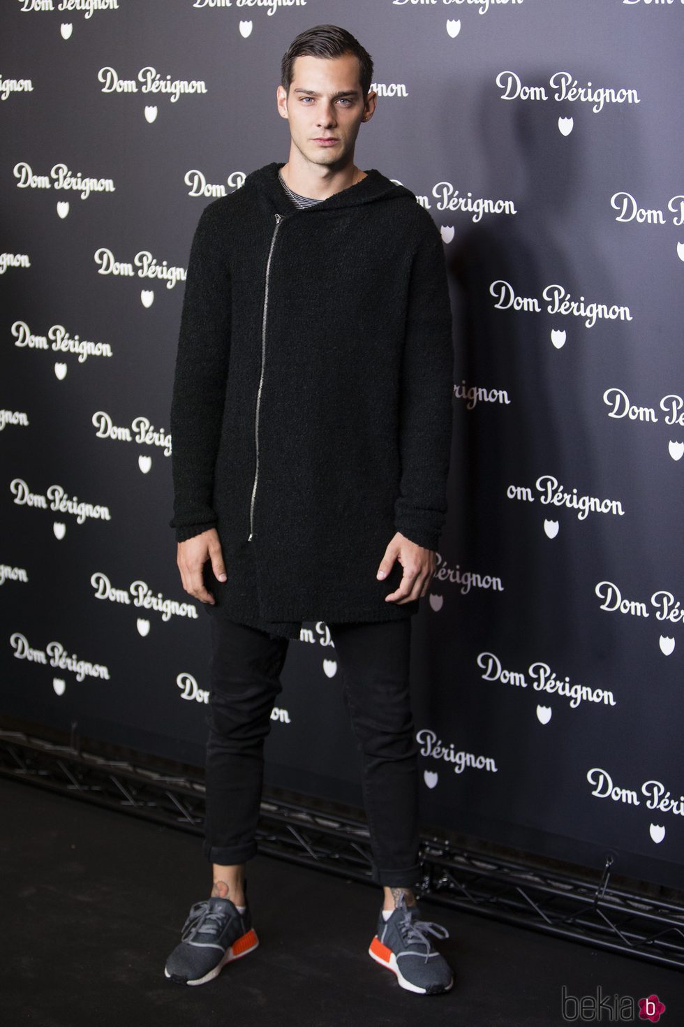 Joel Bosqued en una fiesta de Dom Pérignon en Madrid