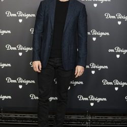 Adrián Lastra en una fiesta de Dom Pérignon en Madrid