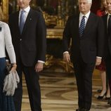 El Duque de Calabria y el Duque de Alba en la recepción del Día de la Hispanidad 2016