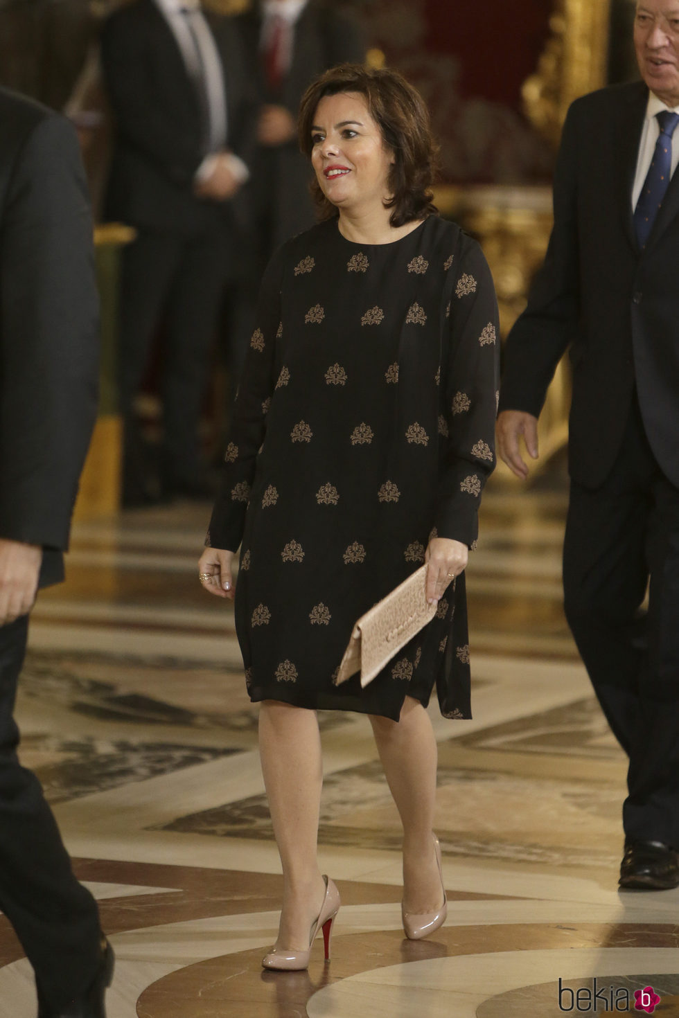 Soraya Sáenz de Santamaría en la recepción del Día de la Hispanidad 2016