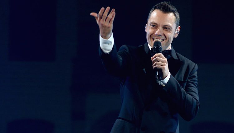 Tiziano Ferro en un concierto en Bolonia