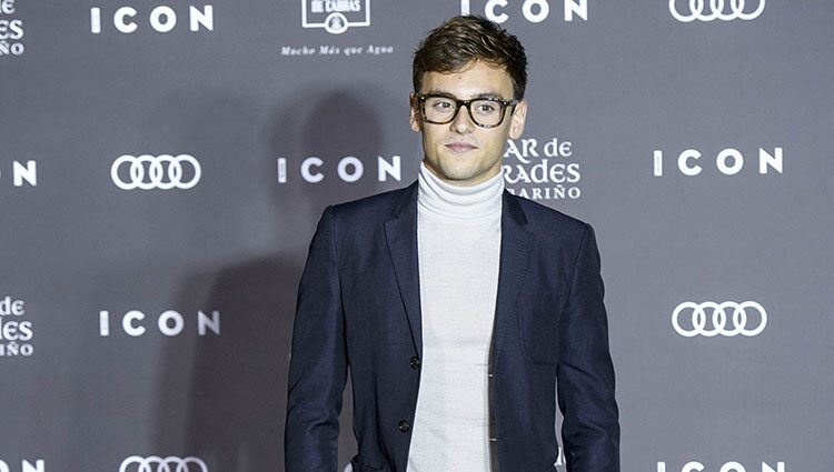 Tom Daley en los Premios Icon 2016